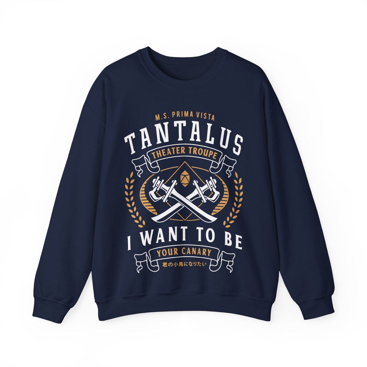 Tantalus Theater Troupe Emblem Unisex Crewneck Sweatshirt