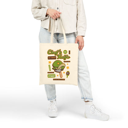 Tonberry Ice Cream Cotton Canvas Tote Bag
