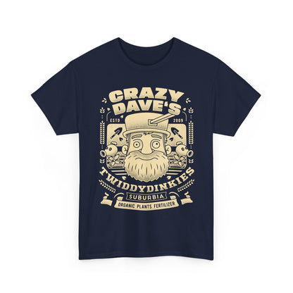 Crazy Dave Emblem Grunge Unisex T-Shirt