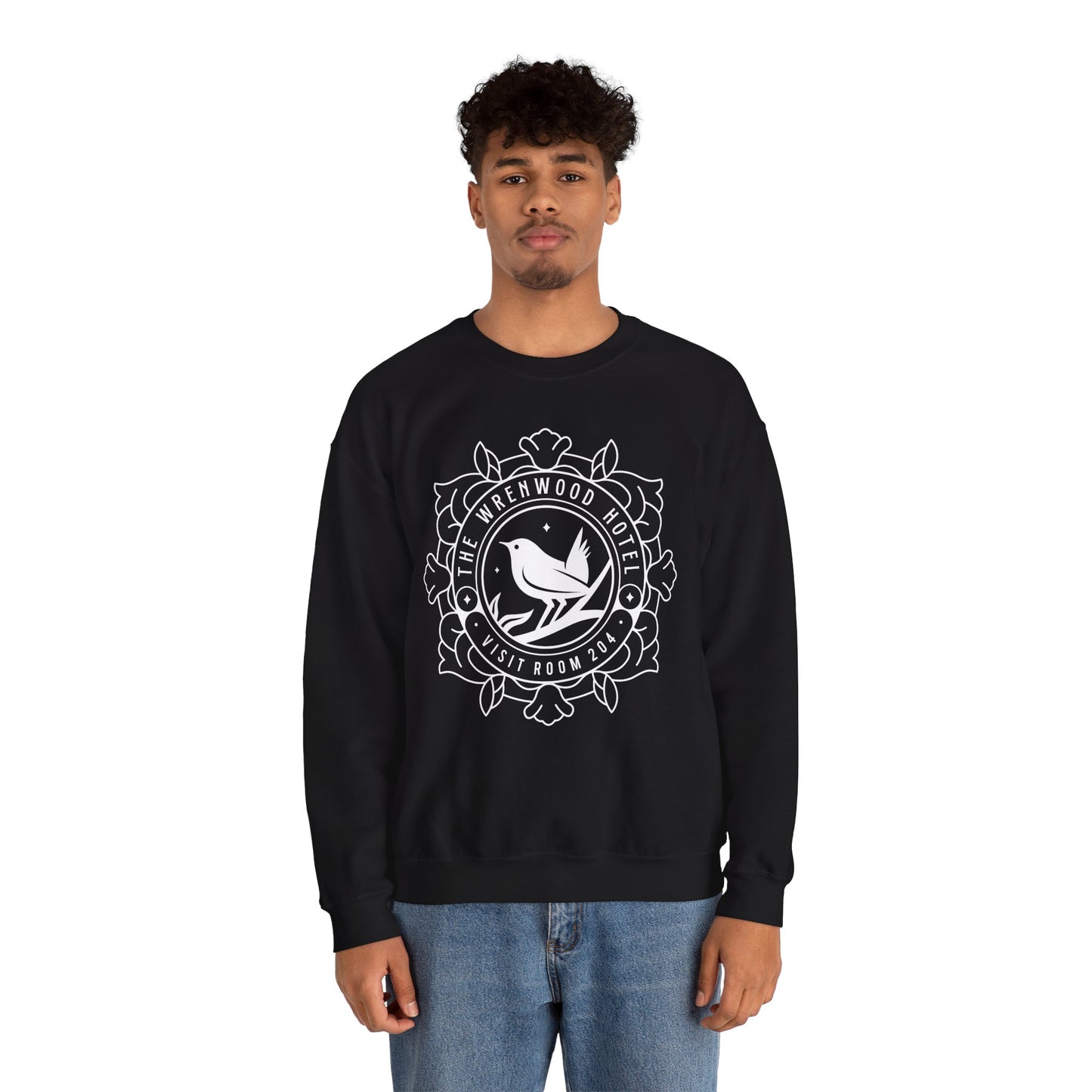 Wrenwood Hotel Emblem Crewneck Sweatshirt