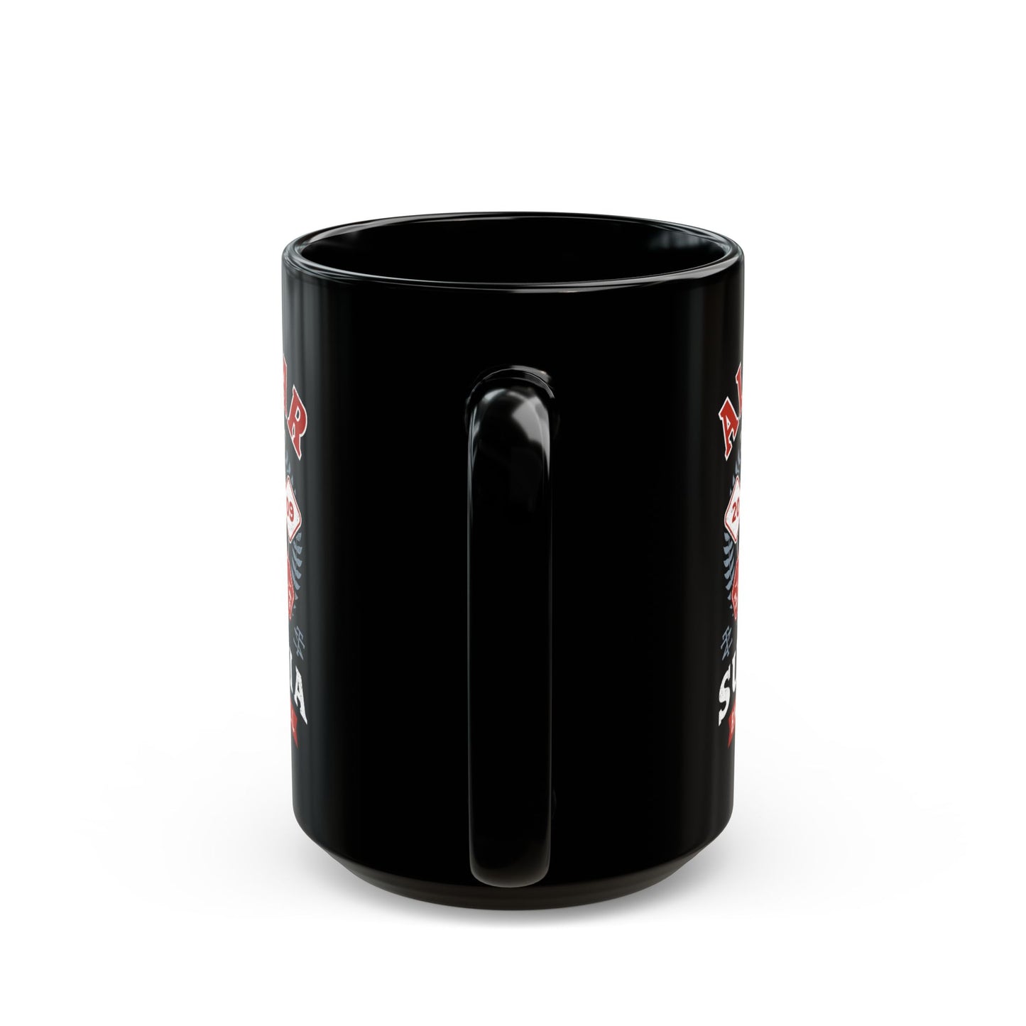 Dummy Shield Emblem Black Mug
