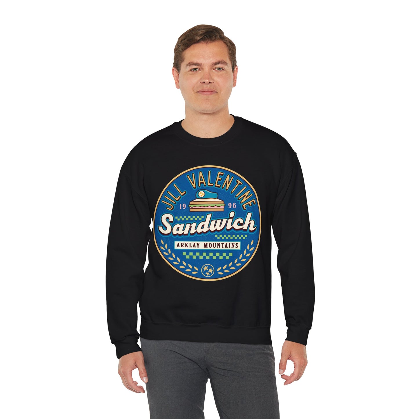 Jill Valentine Sandwich Unisex Crewneck Sweatshirt