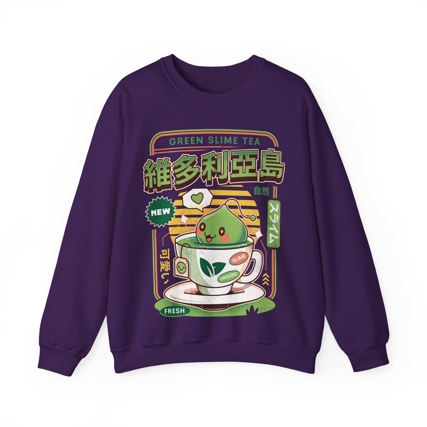 Ramuramu Valley Green Tea Unisex Crewneck Sweatshirt