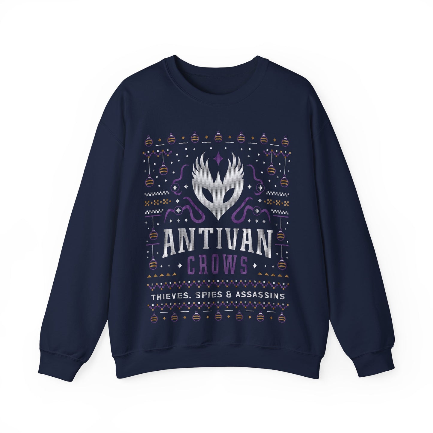 Antivan Crows Ugly Sweater Unisex Crewneck Sweatshirt