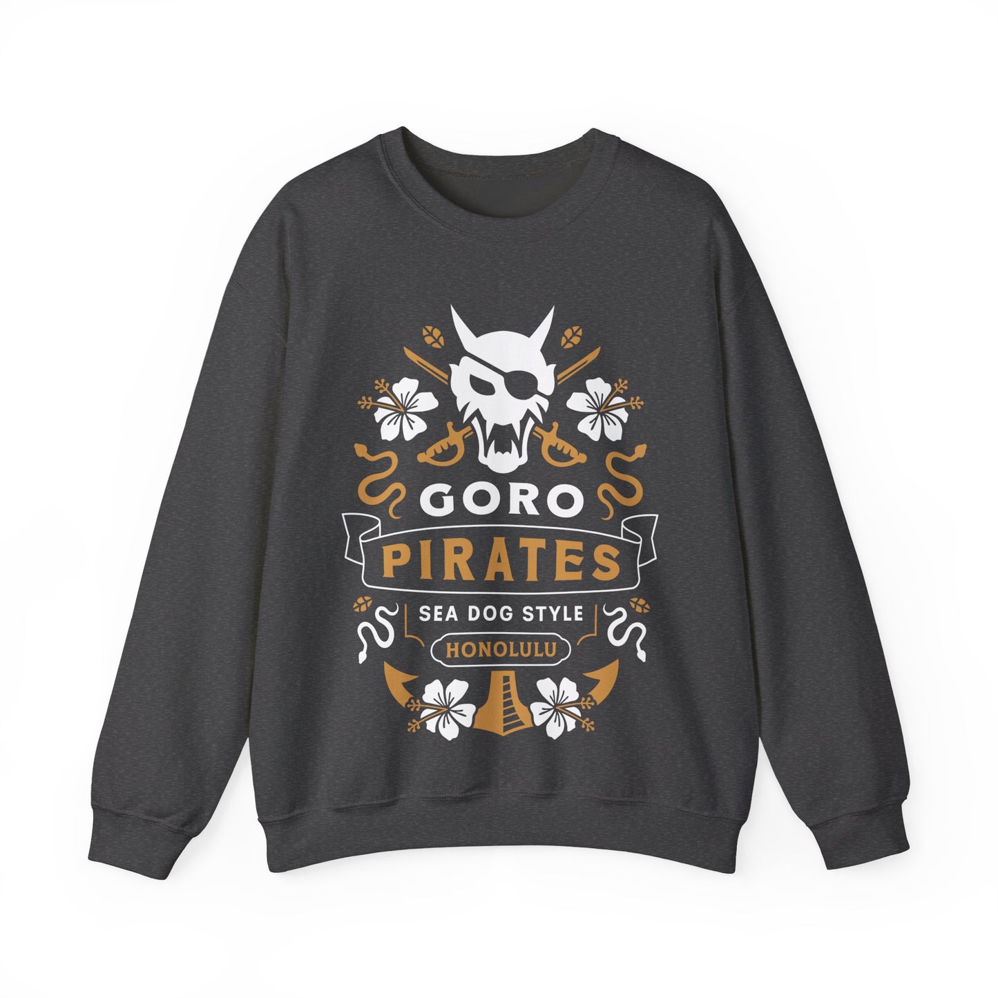 Sea Dog Style In Honolulu Unisex Crewneck Sweatshirt