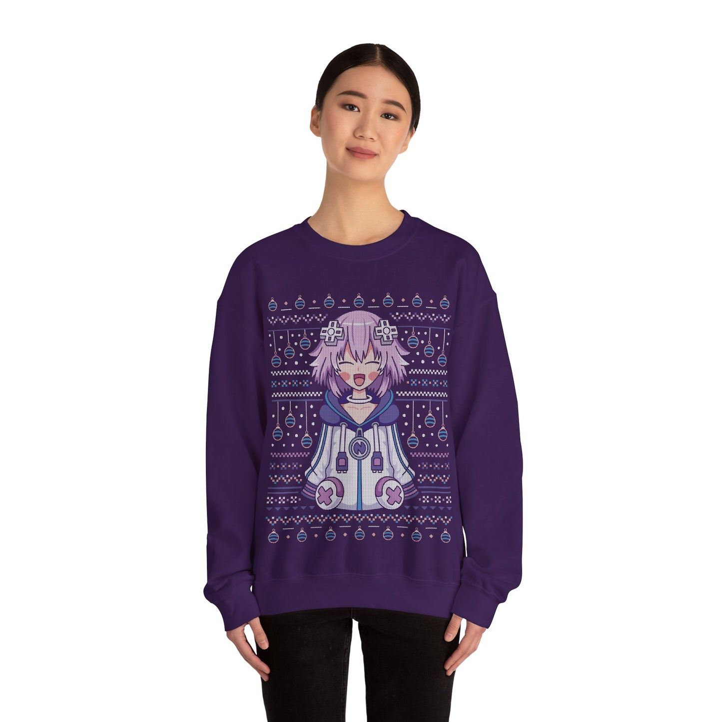 Planeptune Ugly Sweater Crewneck Sweatshirt