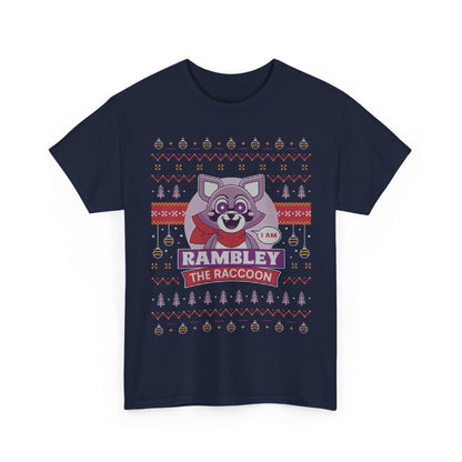 Rambley Raccoon Ugly Sweater Unisex T-Shirt