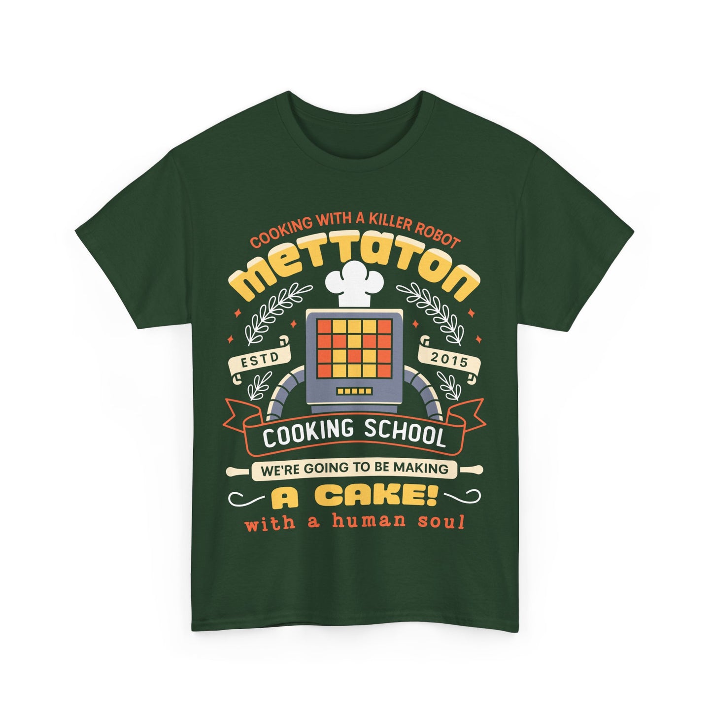 Mettaton Cooking School Crest Unisex T-Shirt