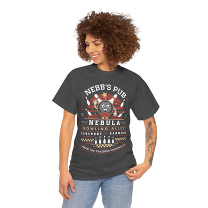 Nebb Bowling Mascot Emblem Unisex T-Shirt