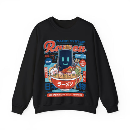 Cabin Coins Ramen Vintage Crewneck Sweatshirt