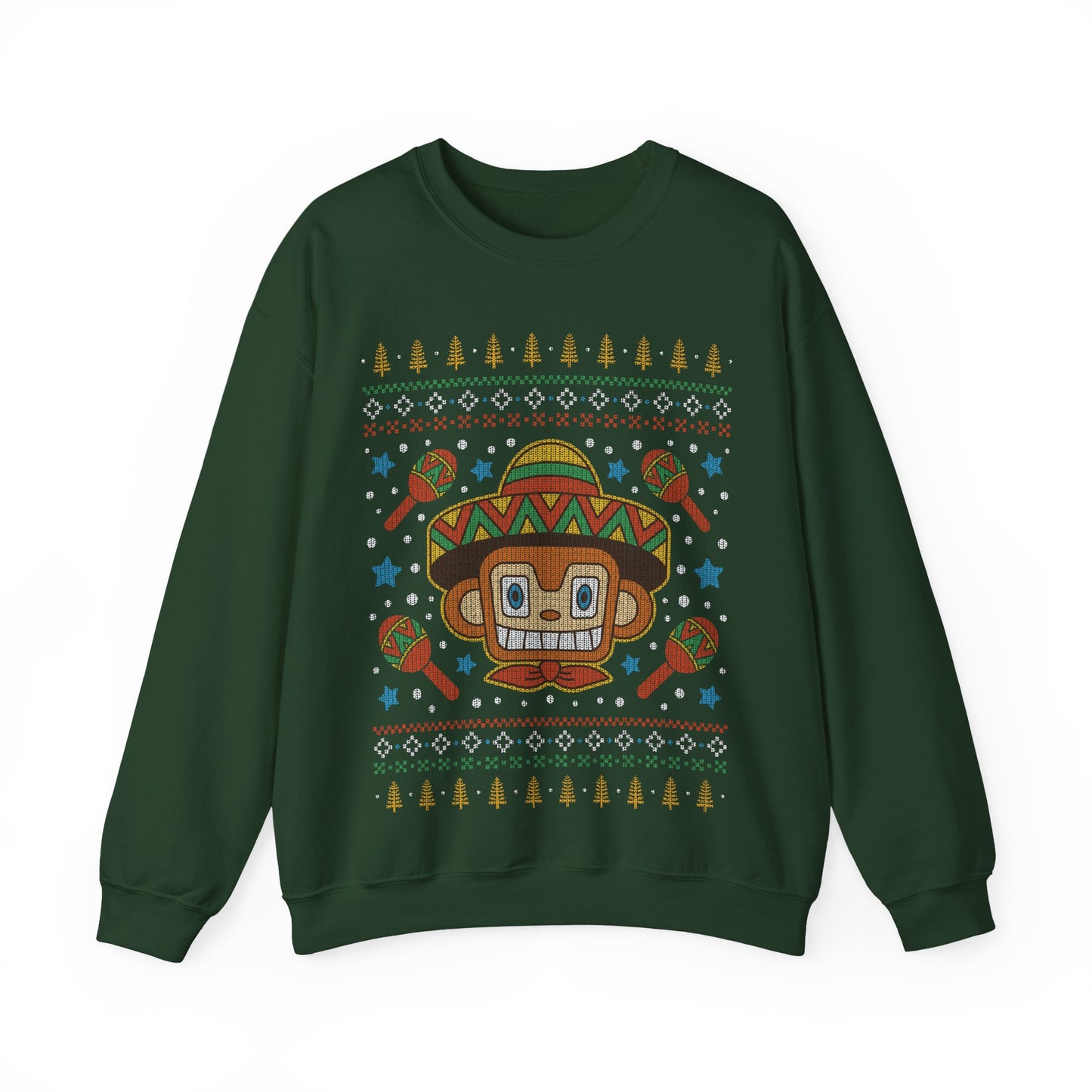 Samba Gaming Ugly Sweater Unisex Crewneck Sweatshirt
