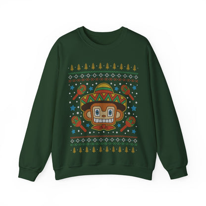 Samba Gaming Ugly Sweater Unisex Crewneck Sweatshirt