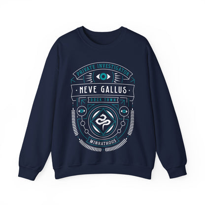 Minrathous Private Investigator Crest Unisex Crewneck Sweatshirt