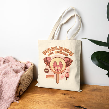 Paolumu Ice Cream Canvas Tote Bag