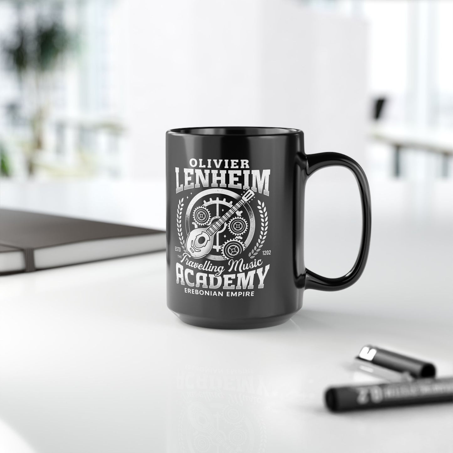 Olivier Lenheim Academy Black Mug