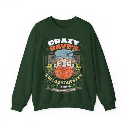 Crazy Dave Fertilizer Vintage Crewneck Sweatshirt