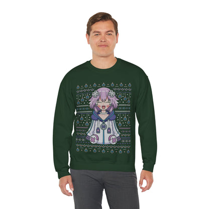 Planeptune Ugly Sweater Crewneck Sweatshirt