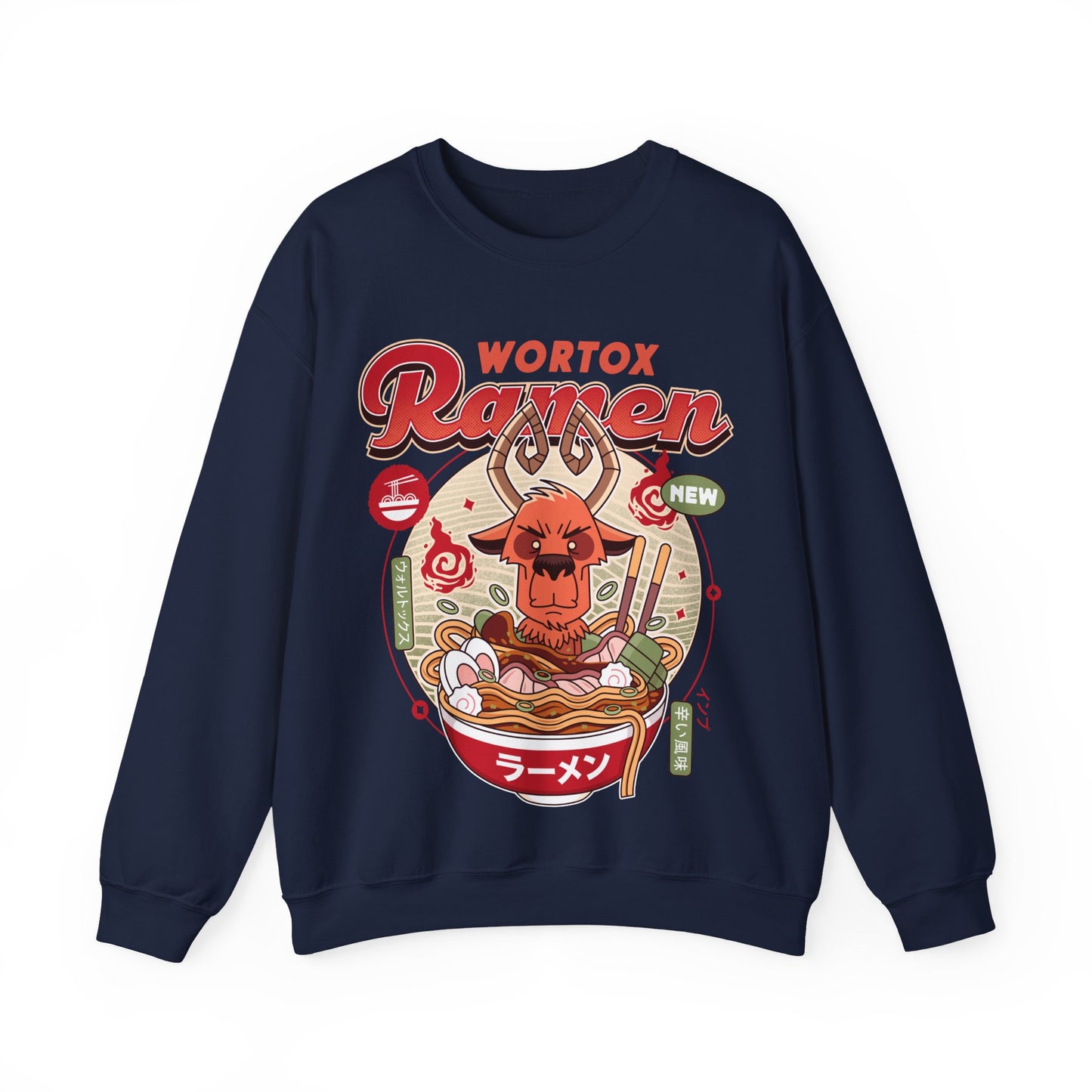 Wortox Vintage Ramen Crewneck Sweatshirt