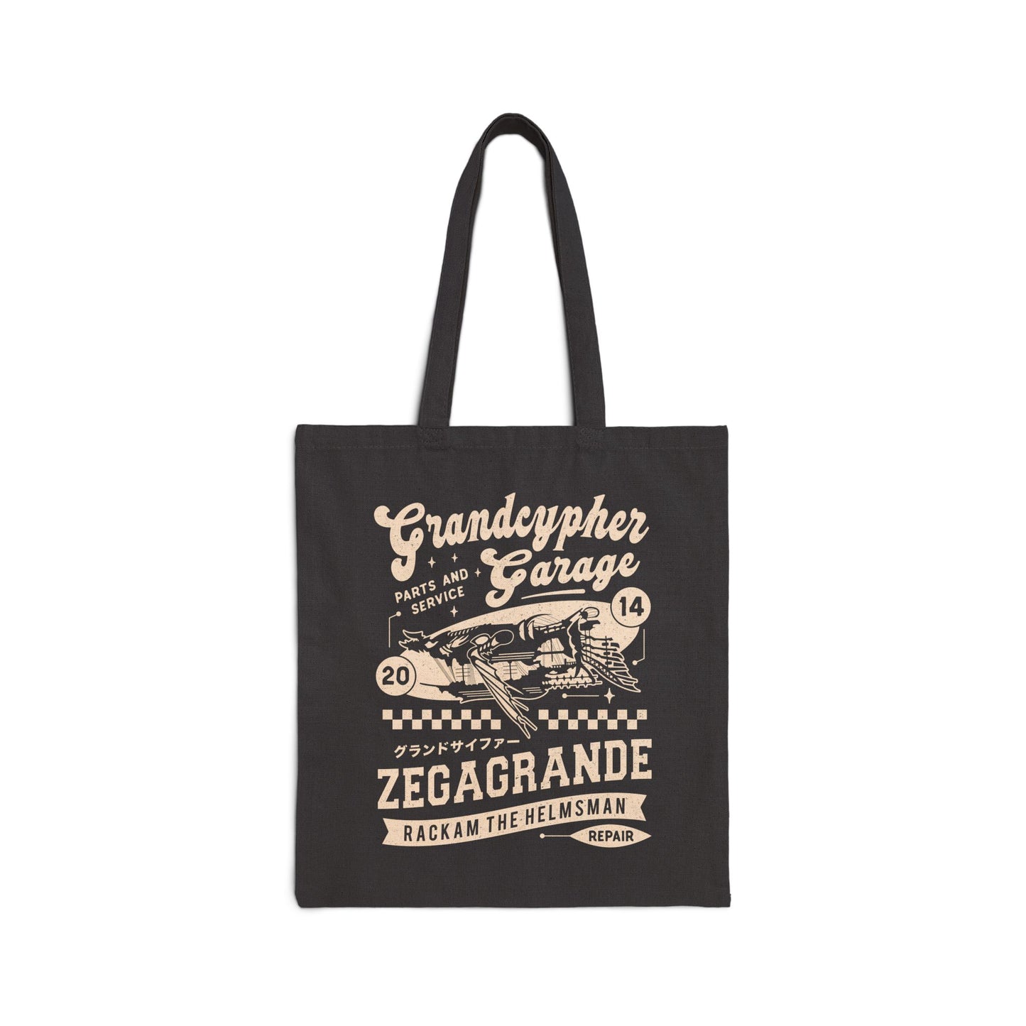 Zegagrande Garage Canvas Tote Bag