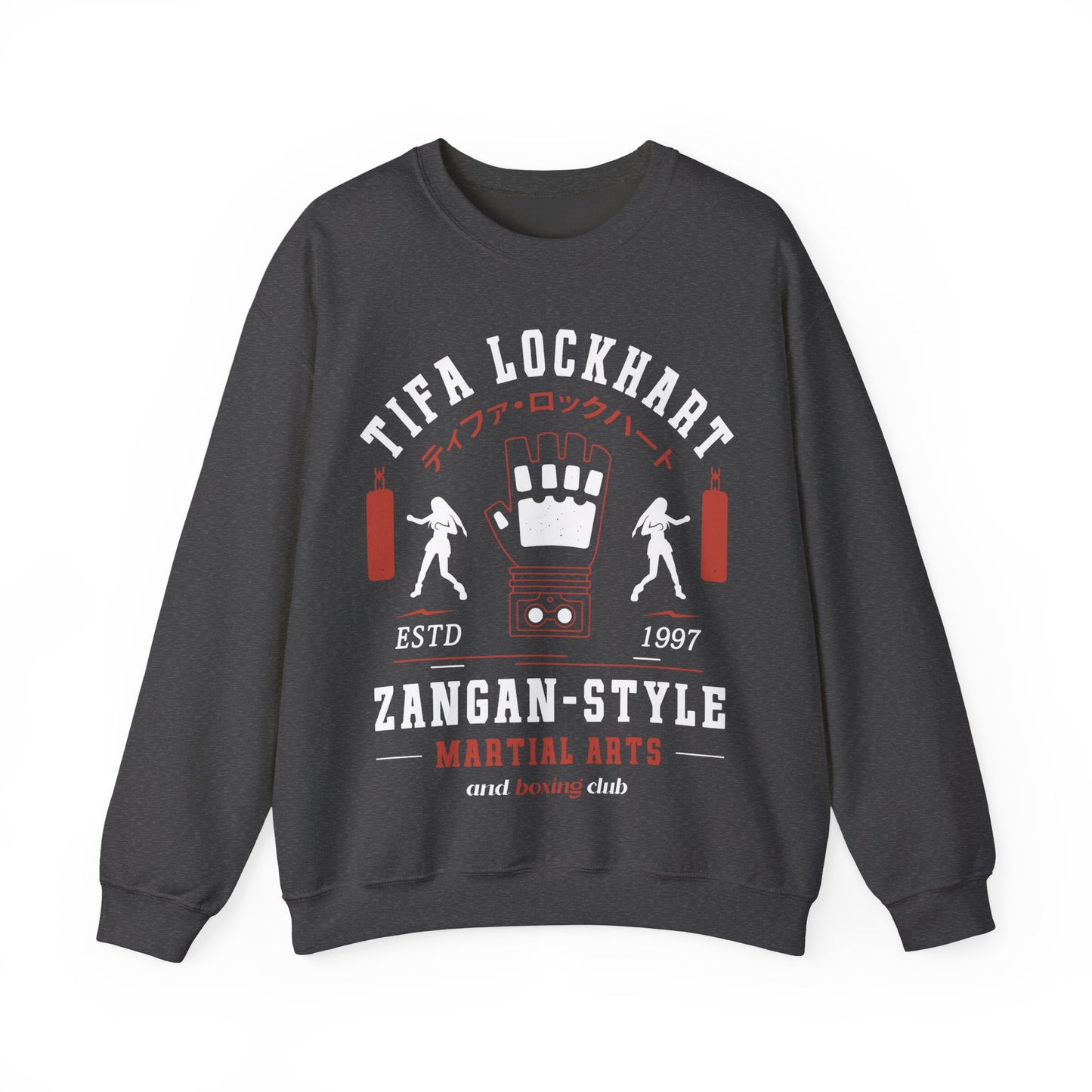 Tifa Lockhart Martial Arts Club Unisex Crewneck Sweatshirt