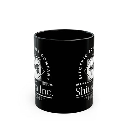 Shinra Inc Crest Black Mug