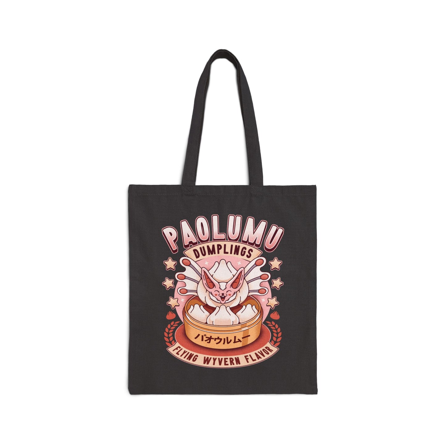 Paolumu Dumplings Vintage Cotton Canvas Tote Bag