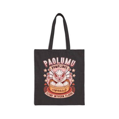 Paolumu Dumplings Vintage Cotton Canvas Tote Bag