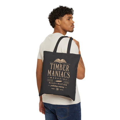 Timber Maniacs Vintage Cotton Canvas Tote Bag