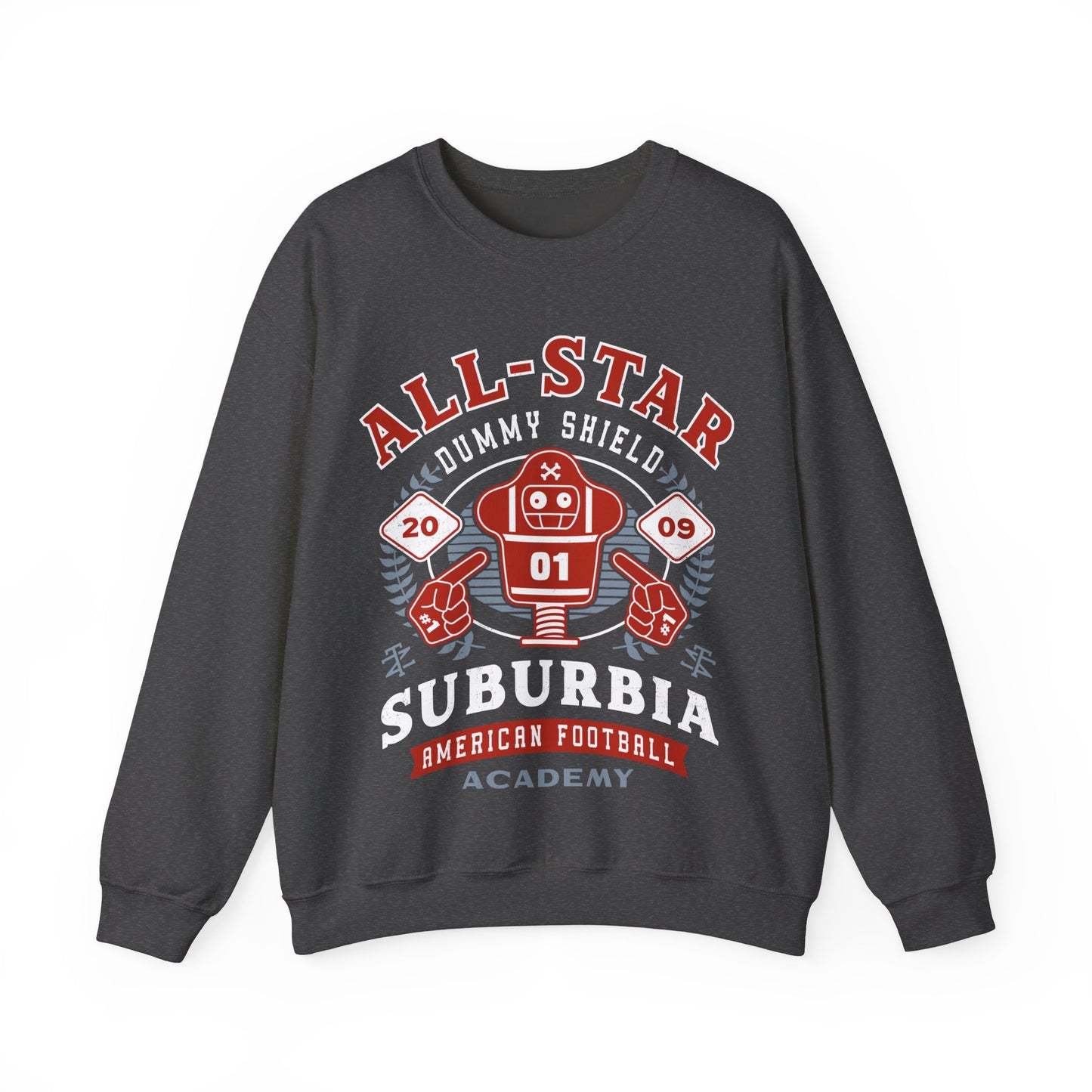 Dummy Shield Emblem Crewneck Sweatshirt