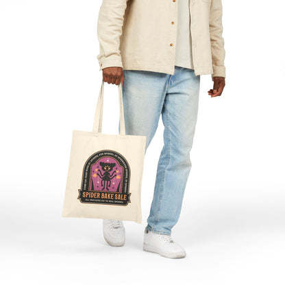 Spider Bake Sale Emblem Tote Bag