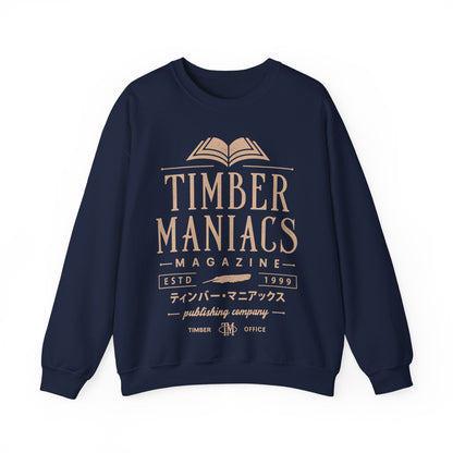 Timber Maniacs Vintage Unisex Crewneck Sweatshirt