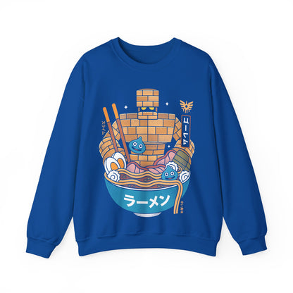Erdrea Monsters Ramen Grunge Crewneck Sweatshirt