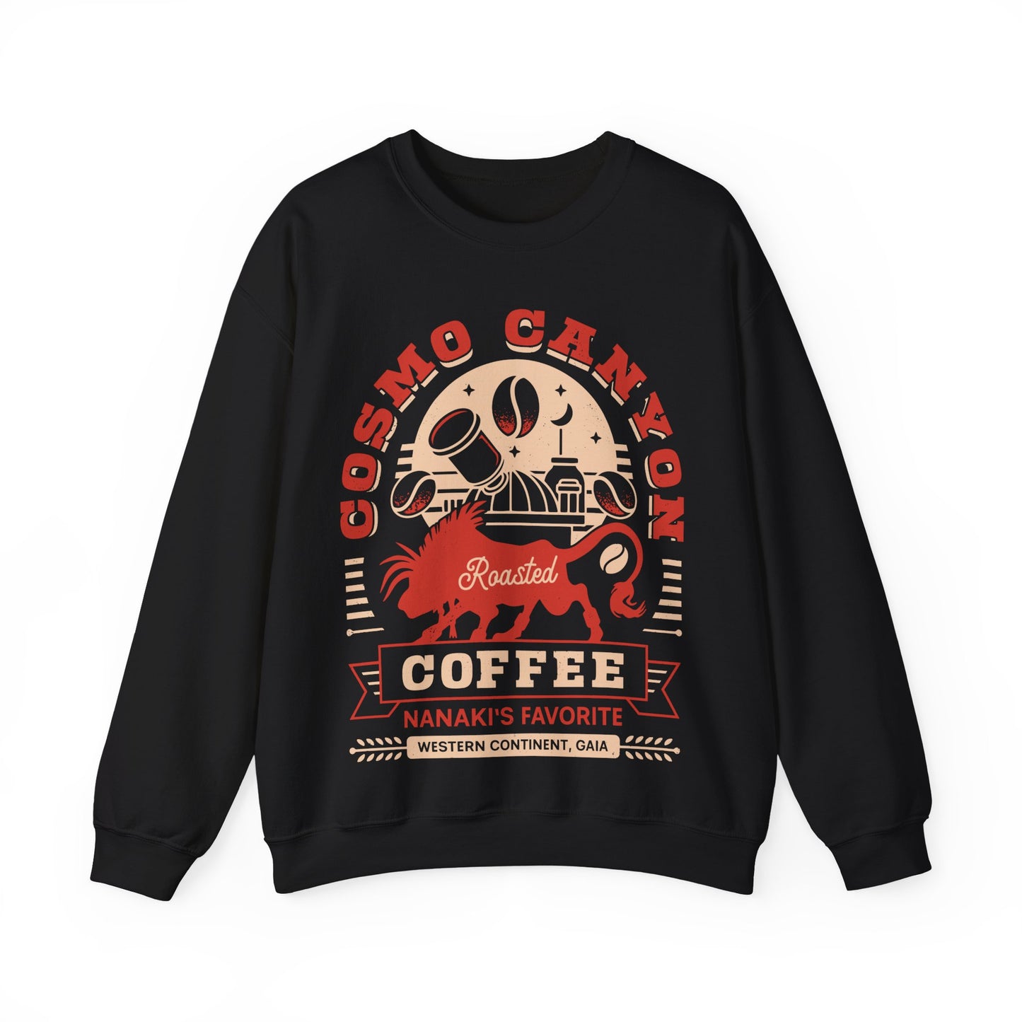 Cosmo Canyon Coffee Grunge Unisex Crewneck Sweatshirt