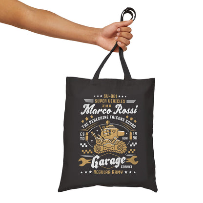 Peregrine Falcons Squad Garage Cotton Canvas Tote Bag