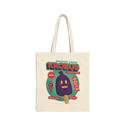 Krobus Ice Cream Canvas Tote Bag