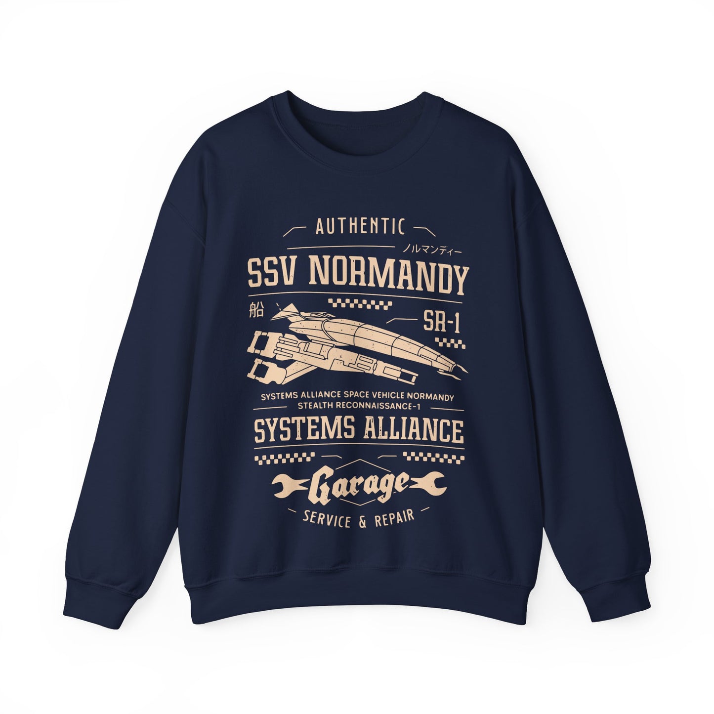 Ssv Normandy Garage Unisex Crewneck Sweatshirt
