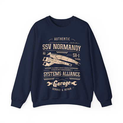 Ssv Normandy Garage Unisex Crewneck Sweatshirt
