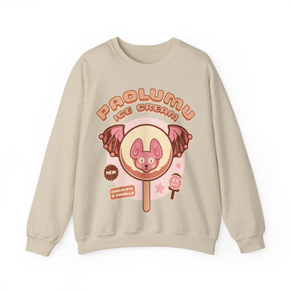 Paolumu Ice Cream Unisex Crewneck Sweatshirt