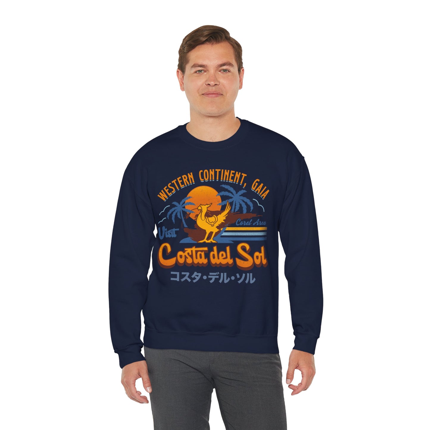 Costa Del Sol Vintage Unisex Crewneck Sweatshirt