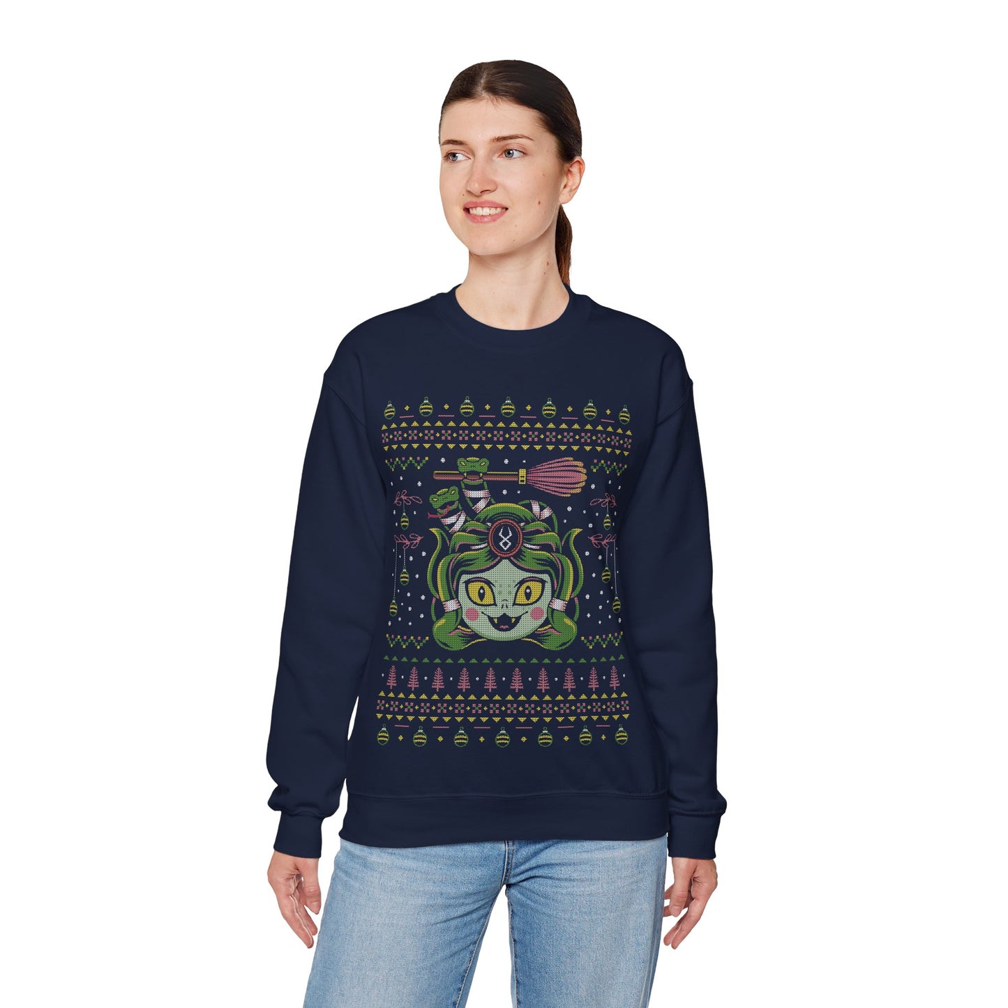 Dusa Ugly Sweater Unisex Crewneck Sweatshirt