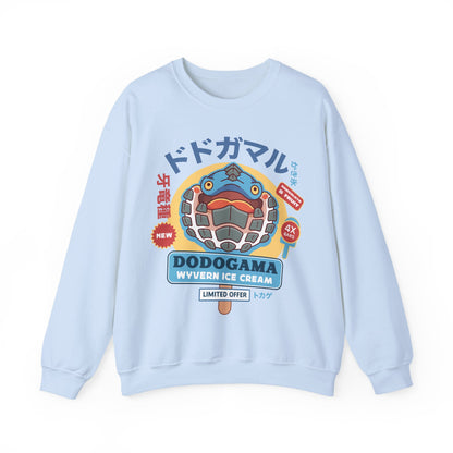 Dodogama Ice Cream Unisex Crewneck Sweatshirt