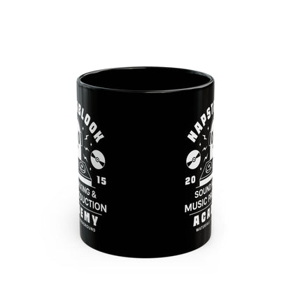 Napstablook Sound Mixing Emblem Black Mug