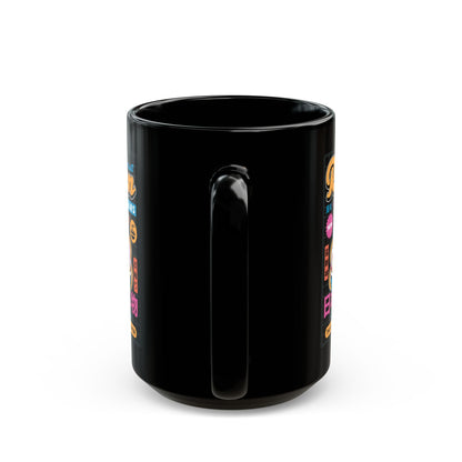Snowdin Forest Ramen Aesthetic Black Mug