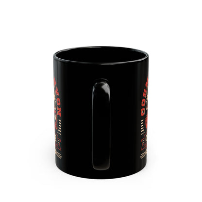 Cosmo Canyon Coffee Grunge Black Mug