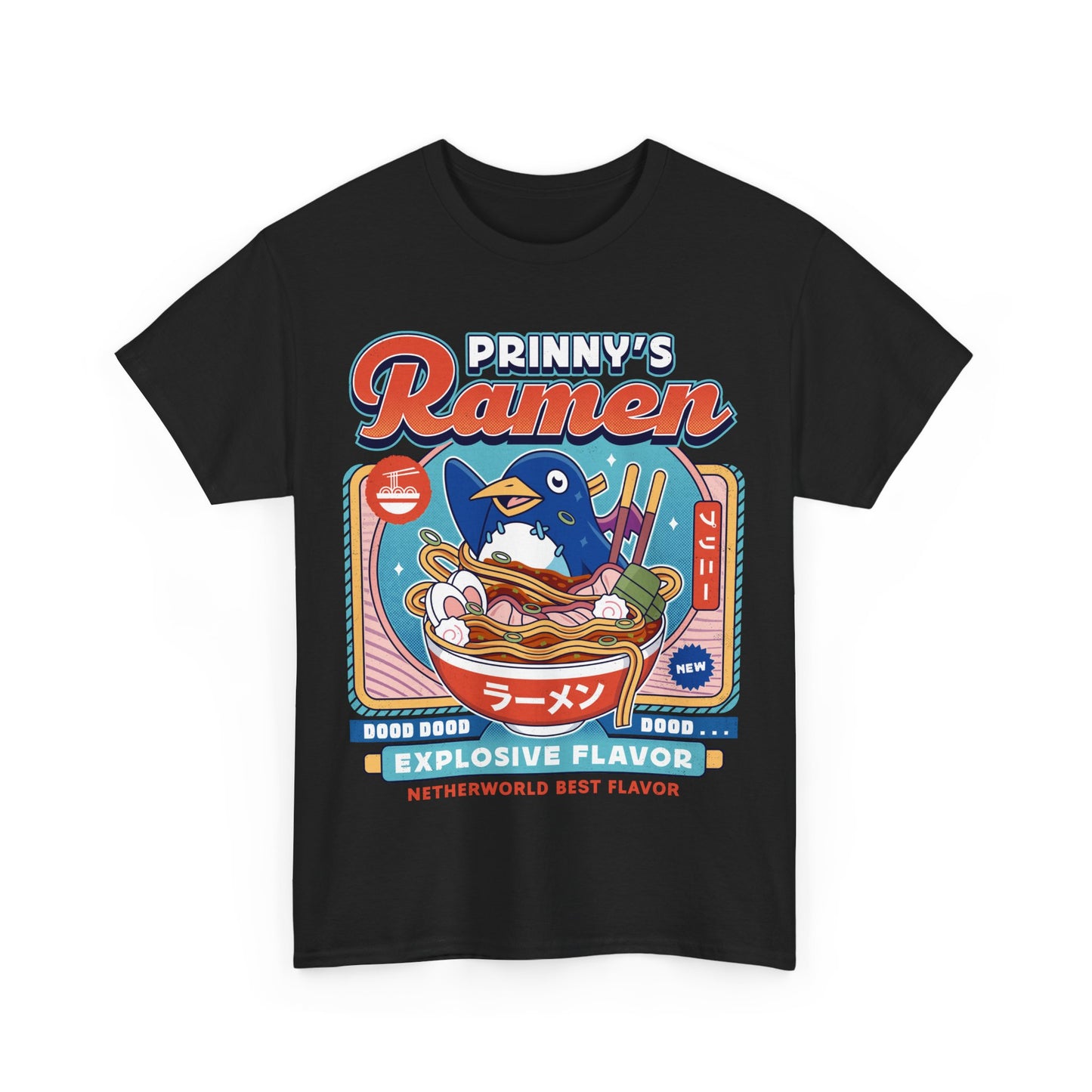 Prinny Dood Ramen Vintage Unisex T-Shirt