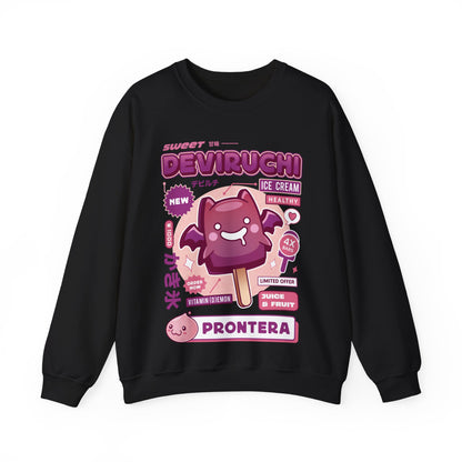 Deviruchi Ice Cream Unisex Crewneck Sweatshirt