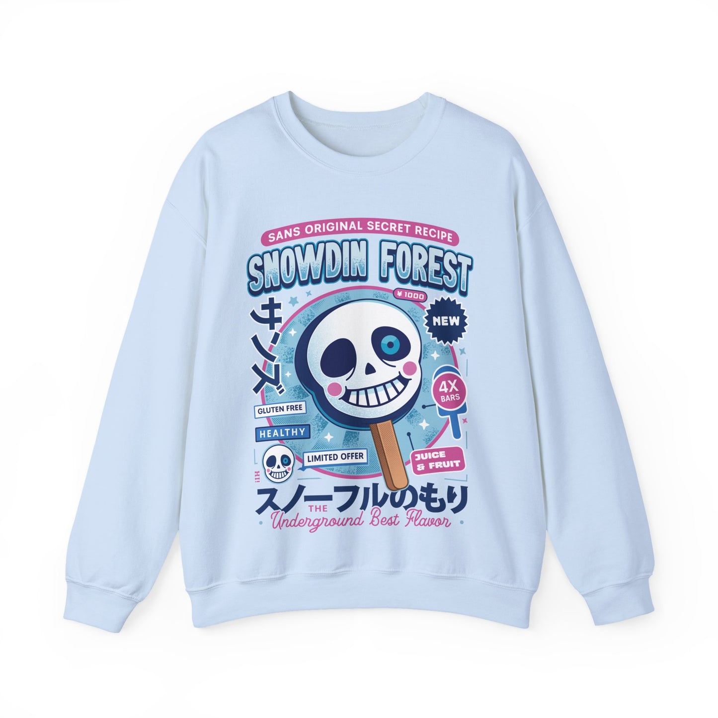 Snowdin Forest Ice Cream Crewneck Sweatshirt