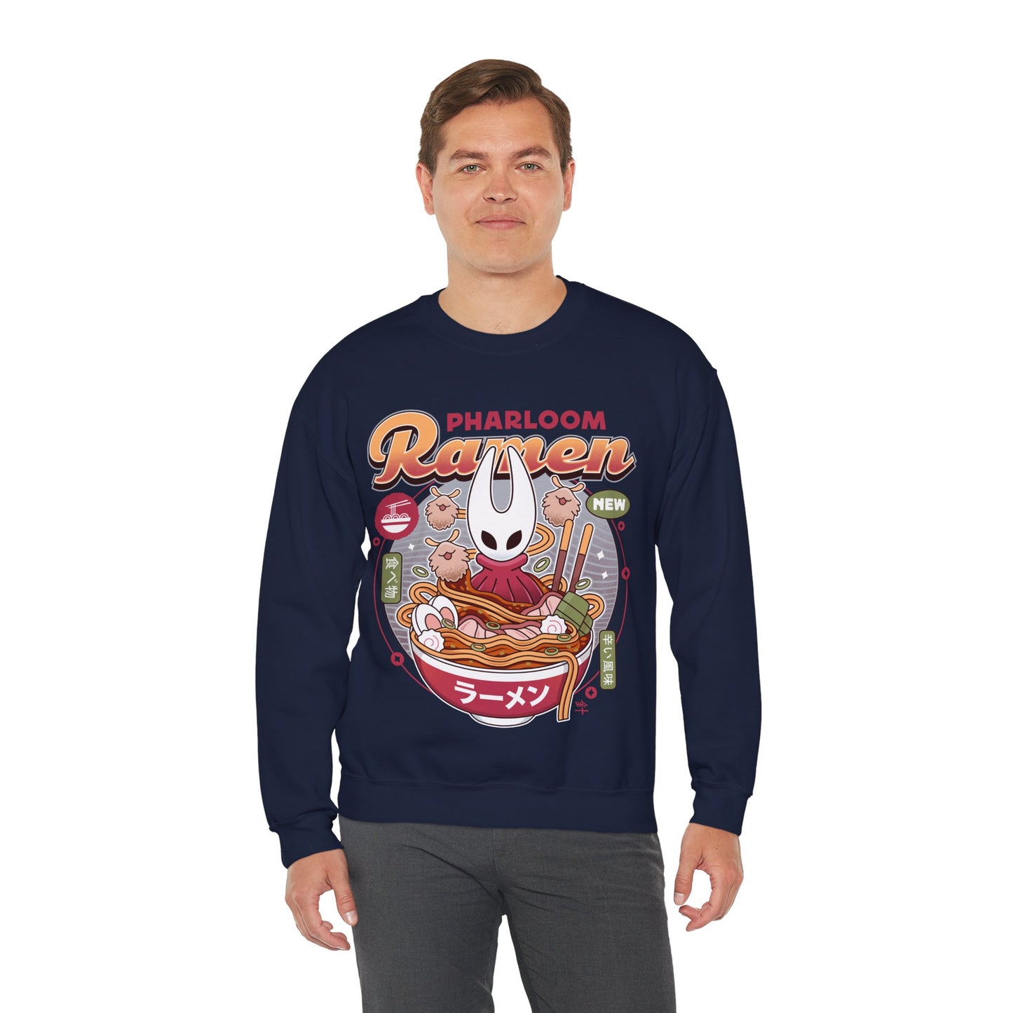 Pharloom Ramen Vintage Unisex Crewneck Sweatshirt