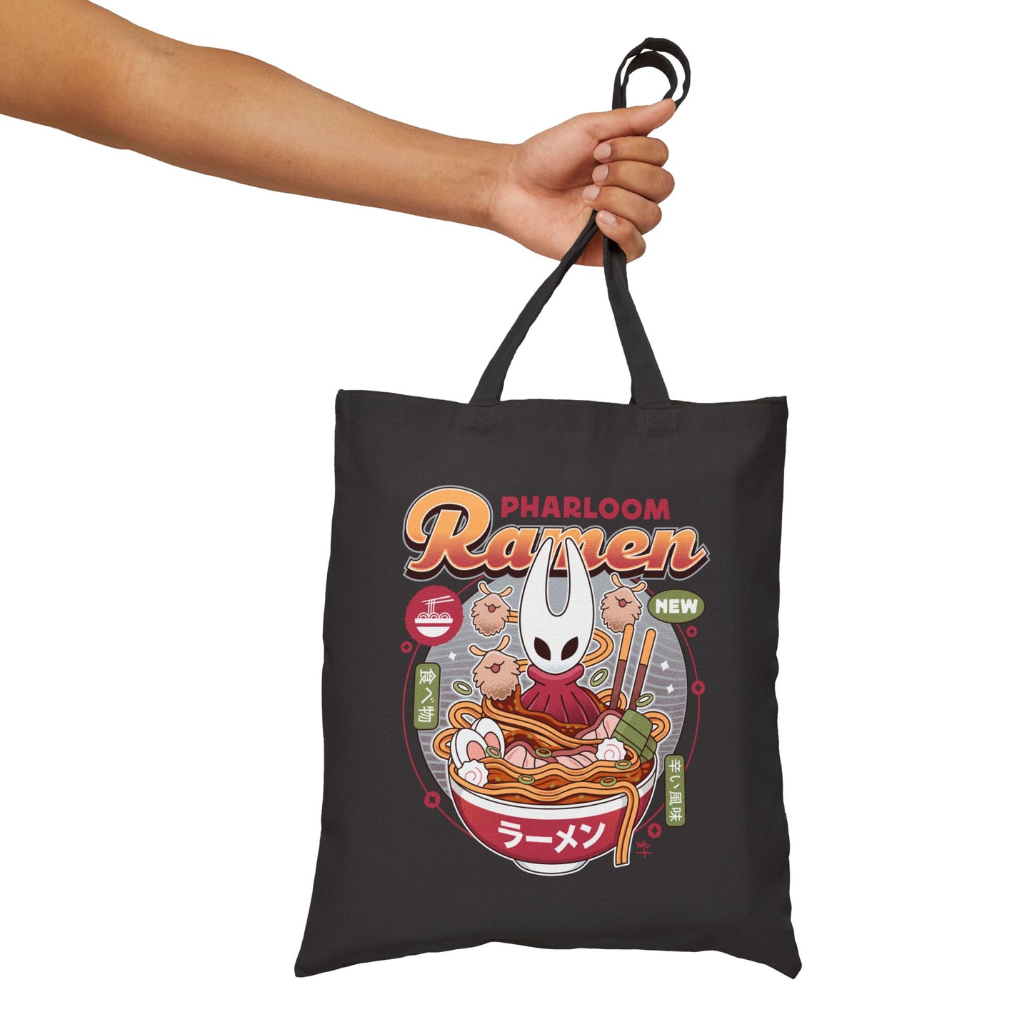 Pharloom Ramen Vintage Canvas Tote Bag