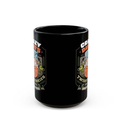 Crazy Dave Fertilizer Vintage Black Mug